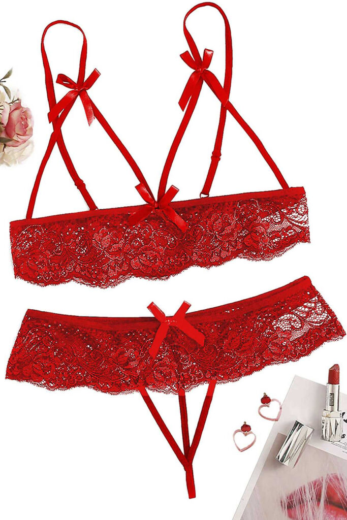 Deluxerie Erotisches BH-Set Berty
